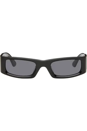 Entire Studios Lunettes de soleil Elemental noires exclusives à SSENSE