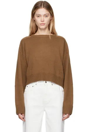 Loulou de Saison Pull Bruzzi brun