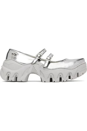 ROMBAUT Ballerines de style Charles IX Boccaccio II argentées