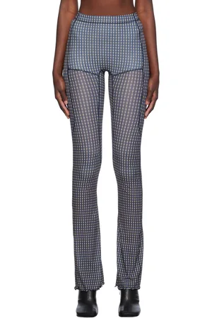 KNWLS Legging Halcyon bleu marine et beige