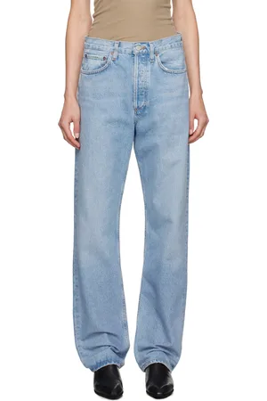 AGOLDE Jean Kelly bleu