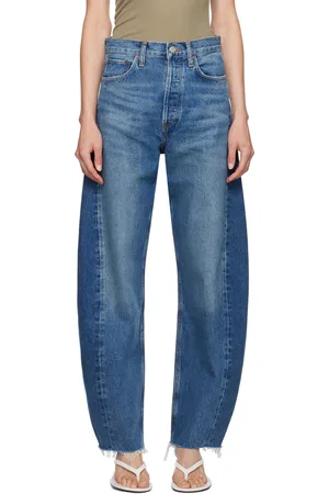 AGOLDE Jean Luna bleu