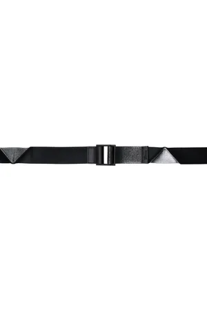 Issey Miyake Ceinture réversible noire