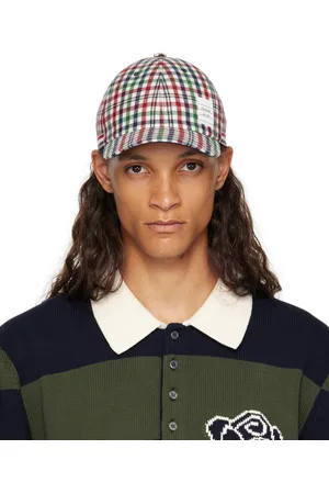 Thom Browne Casquette de baseball multicolore à six panneaux