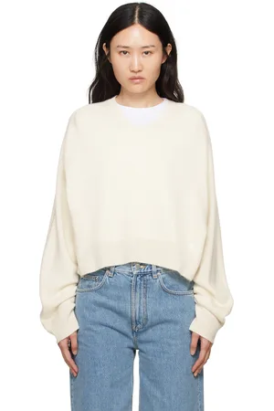Loulou de Saison Pull Anzor blanc cassé