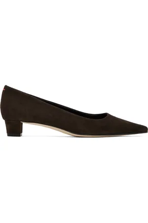Aeyde Chaussures à talon bottier Judi brunes