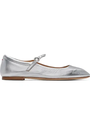 Aeyde Ballerines Uma argentées