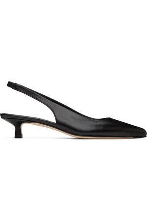 Aeyde Chaussures à petit talon Valerie noires à bride arrière