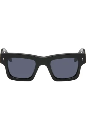 J.W.Anderson Lunettes de soleil rectangulaires noires exclusives à SSENSE