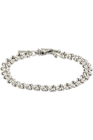 EMANUELE BICOCCHI Bracelet-chainette à maillons gourmette modifiés argenté