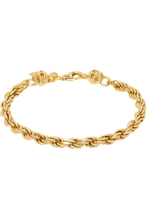EMANUELE BICOCCHI Bracelet doré à breloques graphiques exclusif à SSENSE
