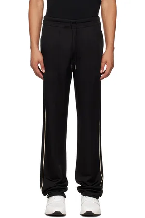 Tom Ford Pantalon de survêtement noir à cordon coulissant