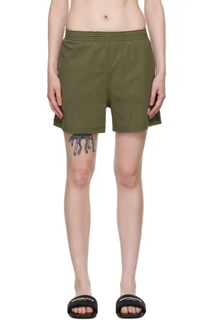 Alexander Wang Short vert exclusif à SSENSE - Bodywear