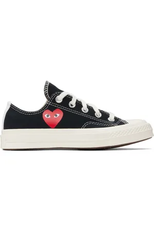 Comme des Garçons Baskets Chuck 70 OX noires édition Converse