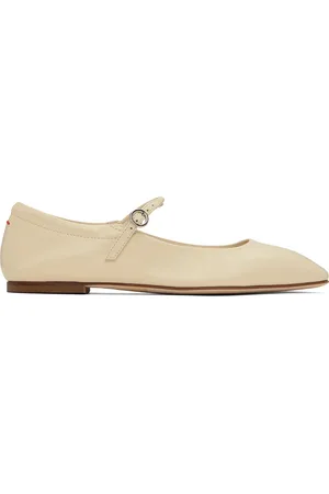 Aeyde Ballerines Uma blanc cassé