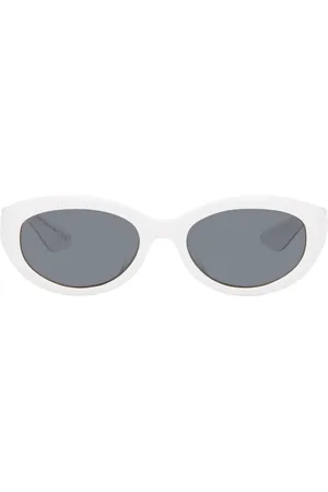 Khaite Lunettes de soleil 1969C blanches édition Oliver Peoples