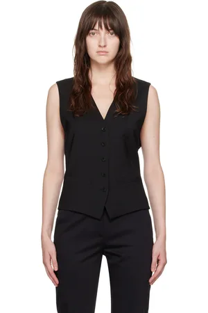 Max Mara Gilet Zuai noir
