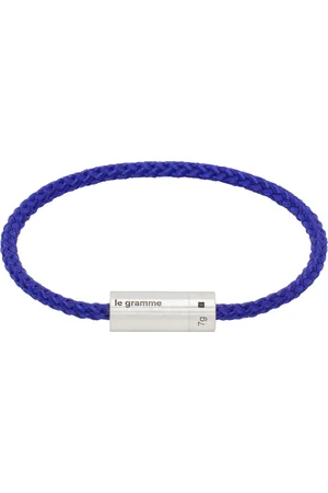 Le Gramme Bracelet Nato bleu marine - Câble, 7 g