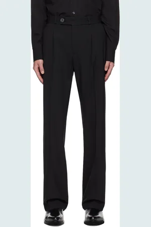 Ernest W. Baker Pantalon noir à plis