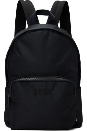 HUGO BOSS Sac à dos noir à logo
