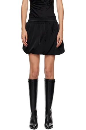 Helmut Lang Minijupe bouffante noire