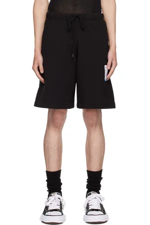 Maison Mihara Yasuhiro Short noir à taille élastique