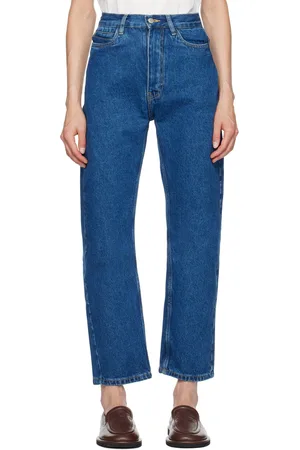 STUDIO NICHOLSON Jean Ruthe indigo