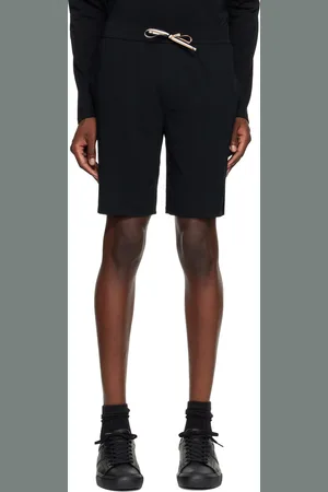 HUGO BOSS Short noir à cordon coulissant