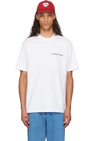 Carhartt T-shirt blanc à logo Home State