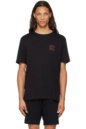 HUGO BOSS Ensemble de deux t-shirts noirs