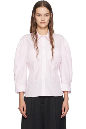 Simone Rocha Chemise de style corset rose