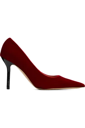 J.W.Anderson Escarpins rouges en velours