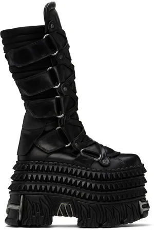 Vetements Bottes Tower noires édition New Rock