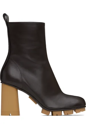 Bottega Veneta Bottines brunes à semelle Shore
