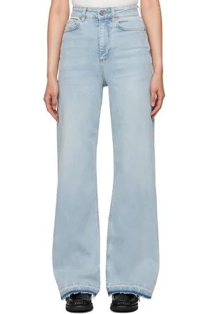 Ganni Jean Andi bleu