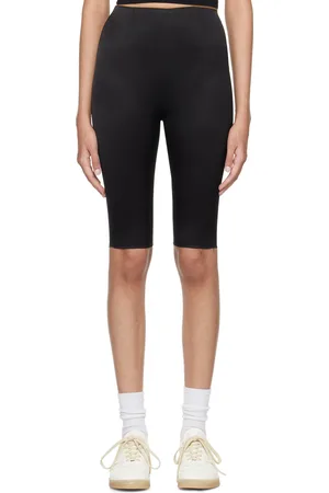 Maison Margiela Short noir à bords bruts