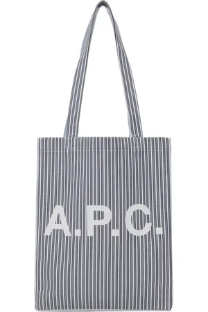 A.P.C. Cabas Lou bleu et blanc