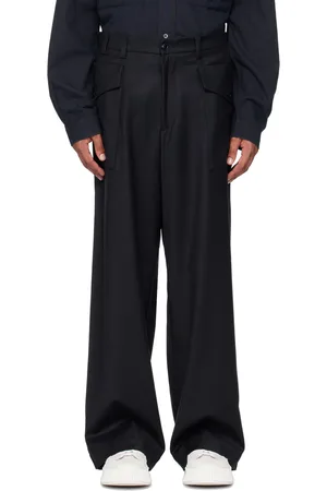 BARENA Pantalon Caorloto Flan bleu marine