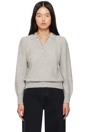 Frame Polo gris en cachemire