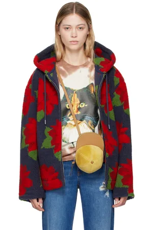 J.W.Anderson Blouson bleu marine à glissières