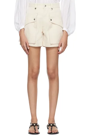 Isabel Marant Short Jemmy blanc cassé