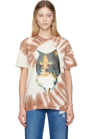 J.W.Anderson T-shirt multicolore à image de chat