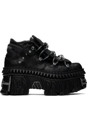 Vetements Baskets noires à plateforme édition New Rock