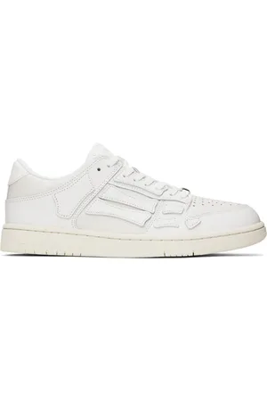 AMIRI Baskets basses blanches à appliqués Skel Top