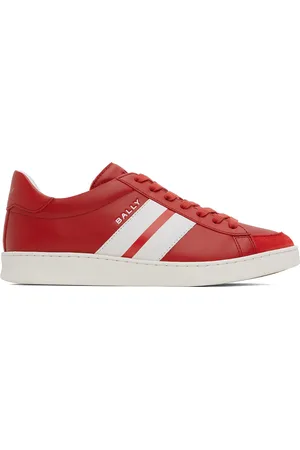Bally Baskets Tyger rouges