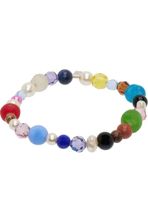 Camiel Fortgens Bracelet multicolore à perles exclusif à SSENSE