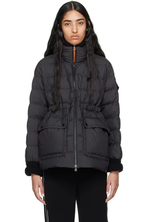 Moncler Blouson Baux noir rembourré en duvet