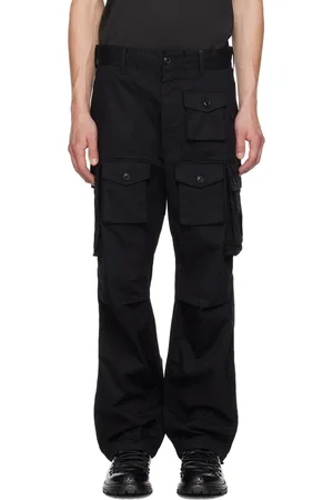 ENGINEERED GARMENTS Pantalon cargo FA noir exclusif à SSENSE