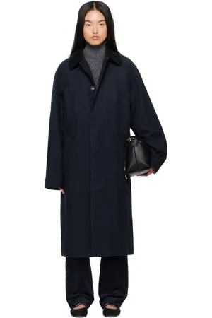 A.P.C. Manteau Gaspard bleu marine
