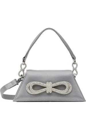 Mach & Mach Petit sac Samantha gris à boucle étagée